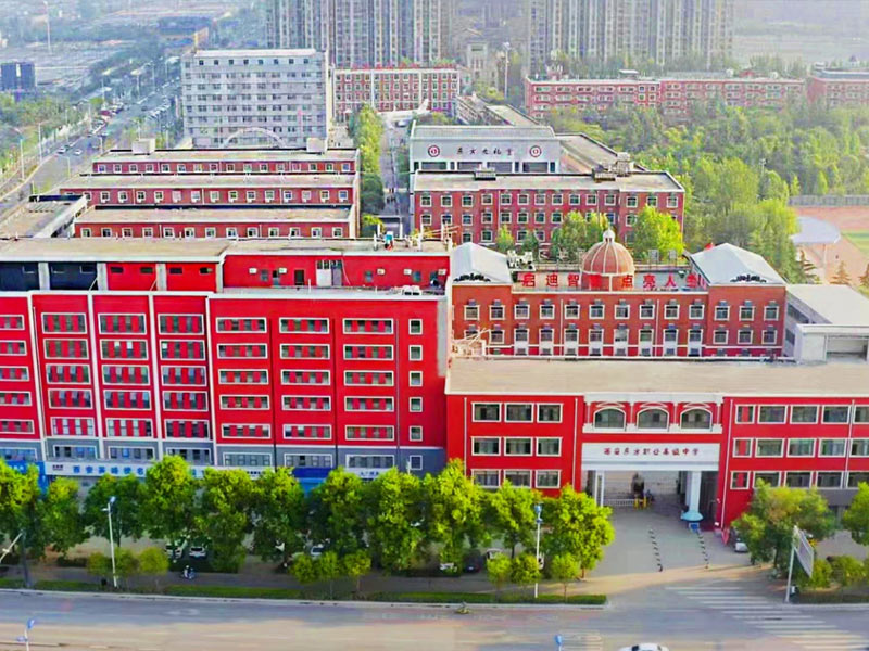 合阳校园鸟瞰图